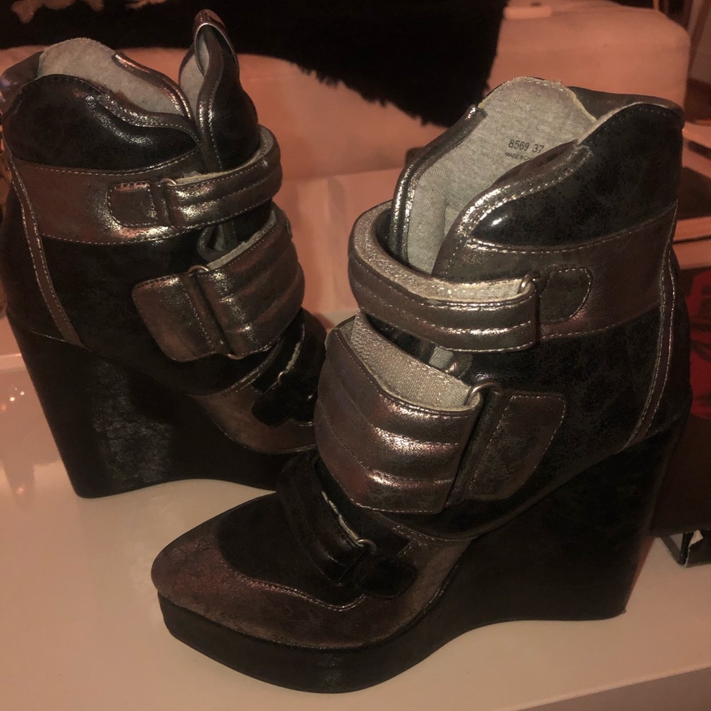 FORNARINA SPORTGLAM wedge boots